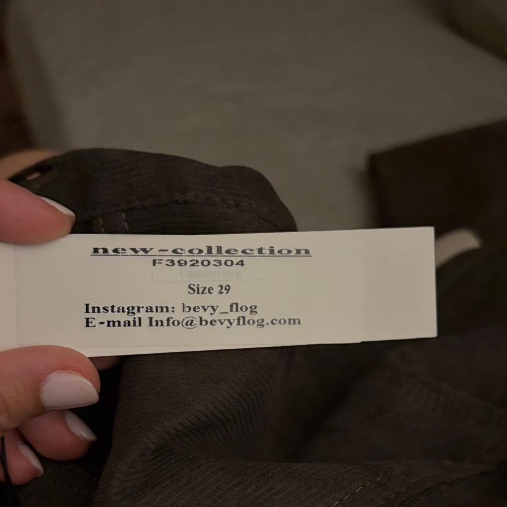 Brown Corduroy Pants - Picture 3 of 3